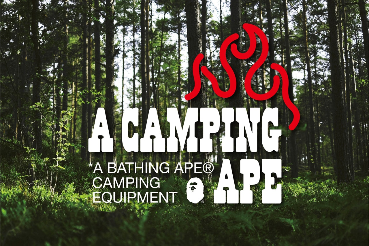 A BATHING APE® 全新戶外露營系列「A CAMPING APE」正式登場
