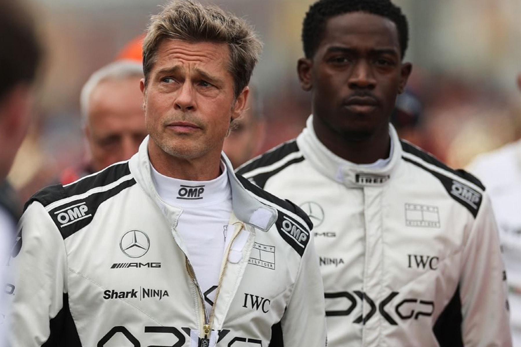 Brad Pitt 現身英國大獎賽拍攝全新 Formula 1 賽車電影