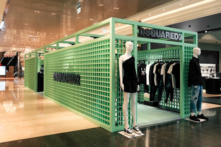 大膽、前衛、性感!DSQUARED2 最新快閃店鋪正式登陸台北微風南山