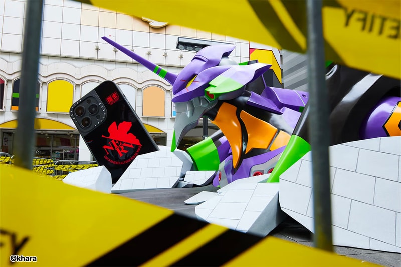 近賞 CASETiFY x《新世紀福音戰士 Evangelion》聯名「初號機」戶外裝置