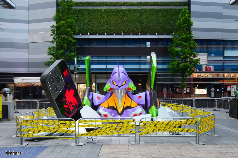 近賞 CASETiFY x《新世紀福音戰士 Evangelion》聯名「初號機」戶外裝置