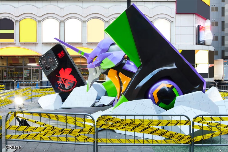 近賞 CASETiFY x《新世紀福音戰士 Evangelion》聯名「初號機」戶外裝置