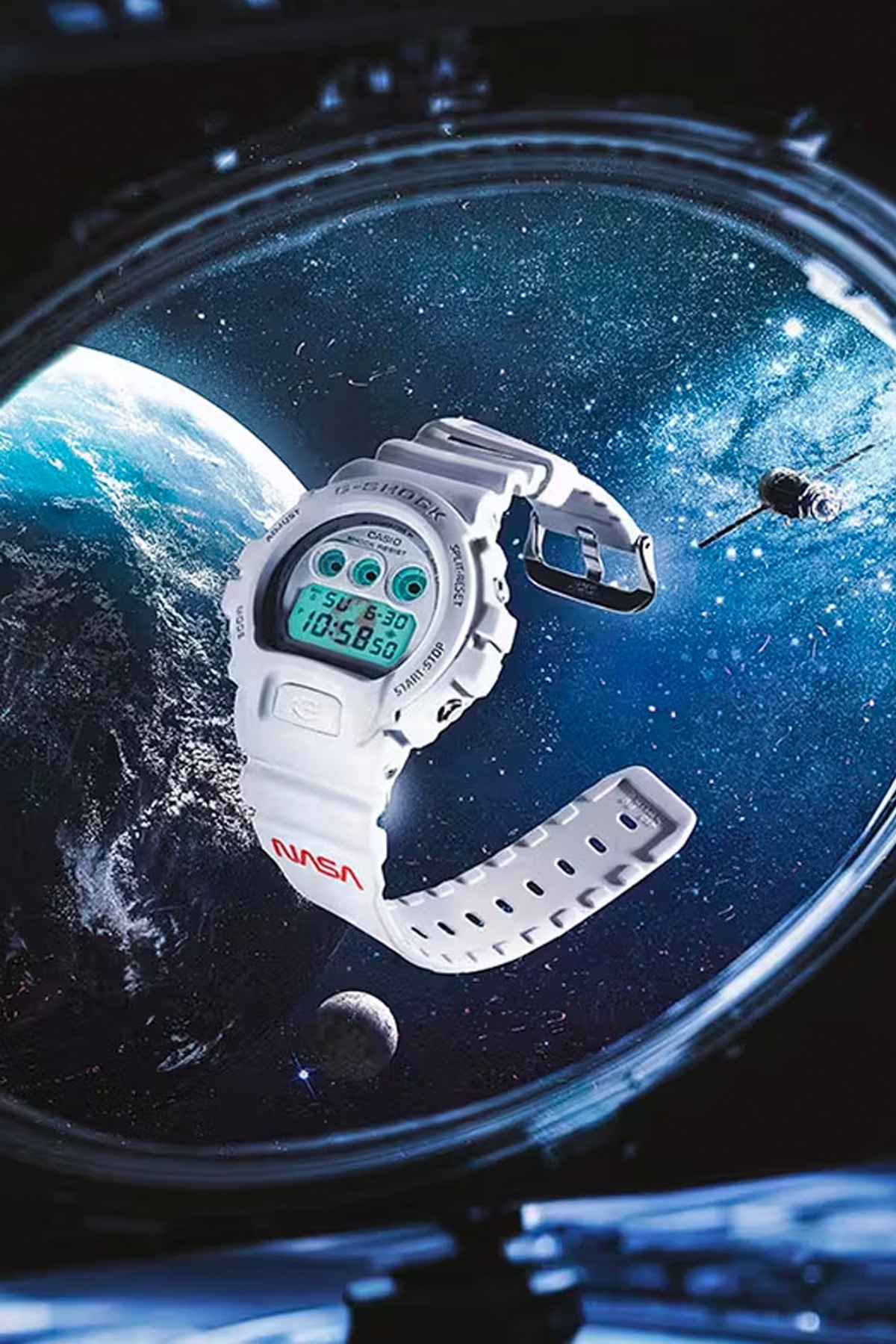 NASA x G-Shock DW-6900 全新聯名錶款正式發佈