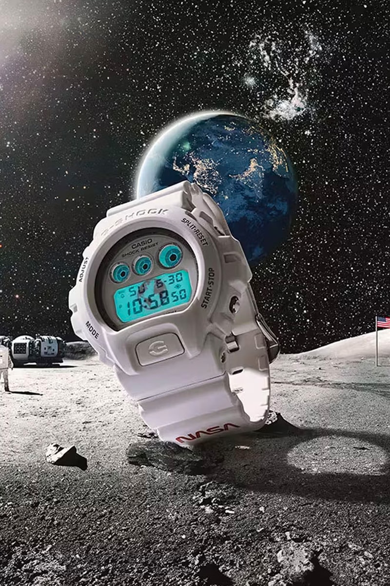 NASA x G-Shock DW-6900 全新聯名錶款正式發佈