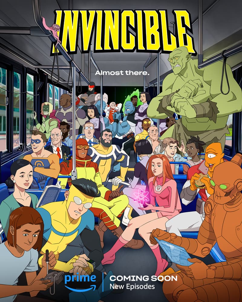 成人動畫影集《無敵少俠 Invincible》釋出第二季首張宣傳海報