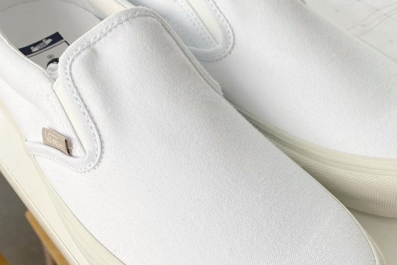 JJJJound x Vans Slip-On 最新全白聯名鞋款率先曝光