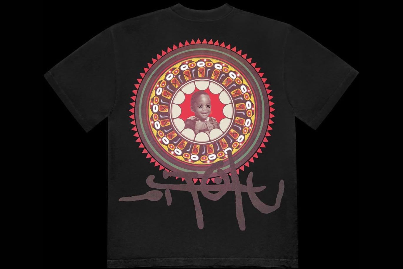 Travis Scott 攜手 KAWS 推出新專輯《UTOPIA》週邊 T-shirt