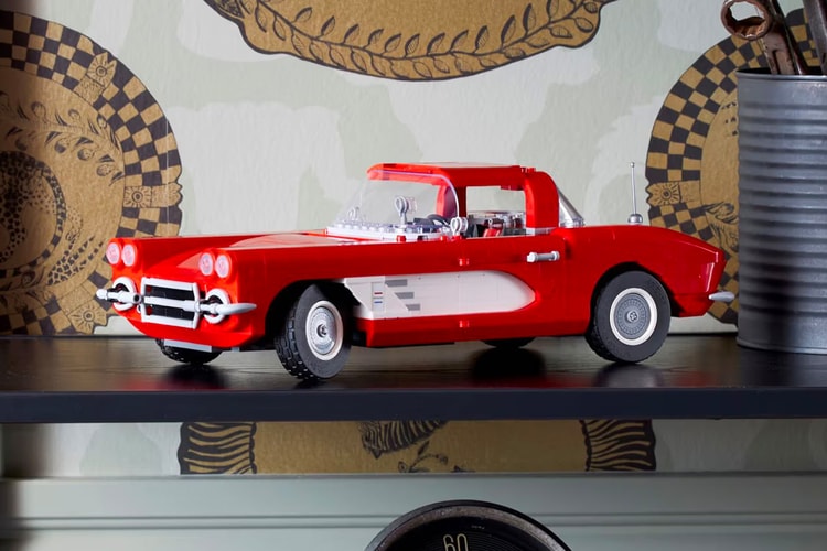 LEGO 推出經典車型 1961 Chevrolet Corvette 積木模型