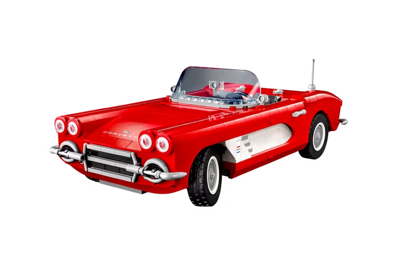 LEGO 推出經典車型 1961 Chevrolet Corvette 積木模型