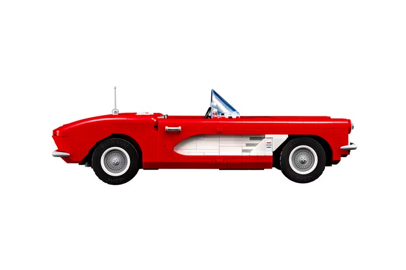 LEGO 推出經典車型 1961 Chevrolet Corvette 積木模型