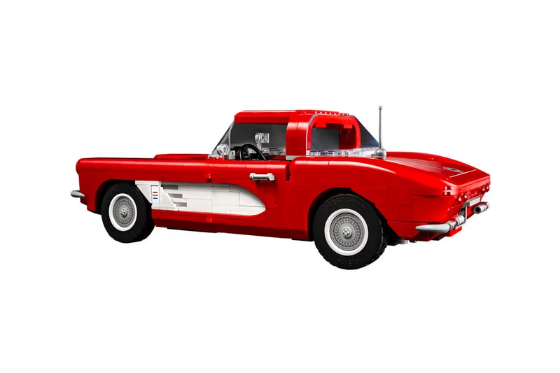 LEGO 推出經典車型 1961 Chevrolet Corvette 積木模型