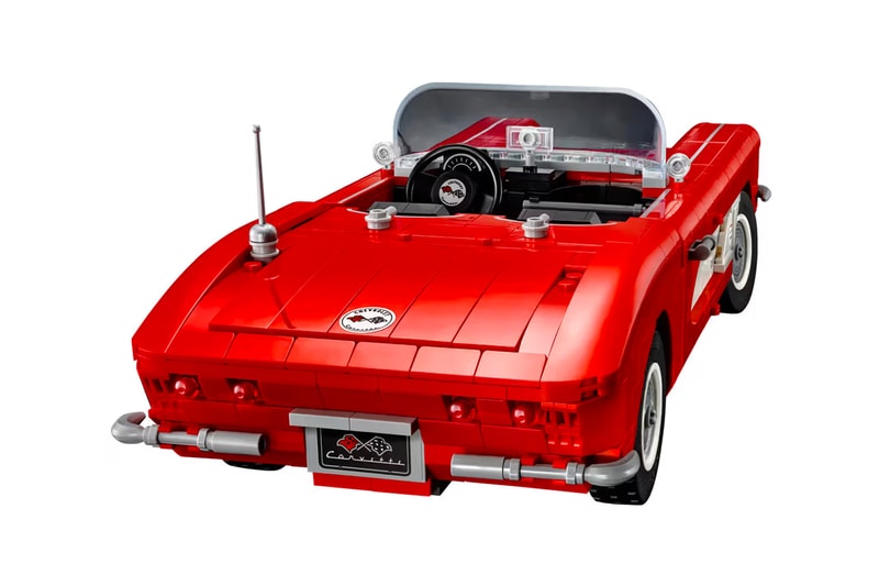 LEGO 推出經典車型 1961 Chevrolet Corvette 積木模型