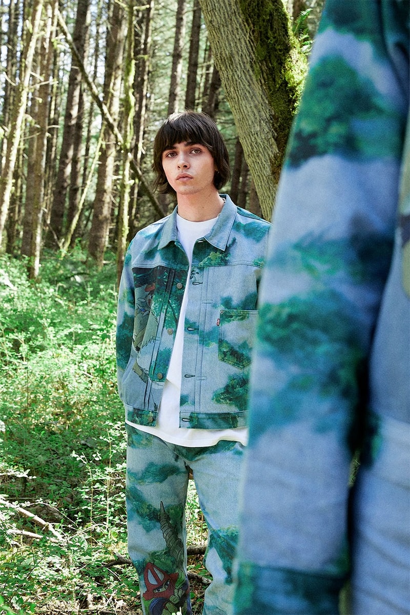 Levi's® x 吉卜力工作室《魔法公主/幽靈公主》最新聯名系列港台發售情報公開