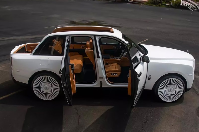 近賞 Lil Uzi Vert 豪華 Rolls-Royce 定製座駕「Cullinan Vert Edition」