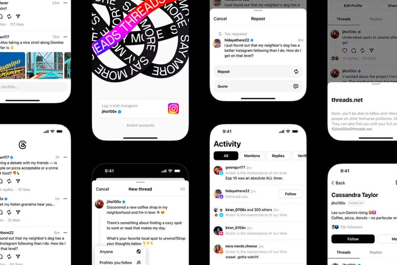 Meta 最新社群平台 Threads 用戶數正式突破 1 億