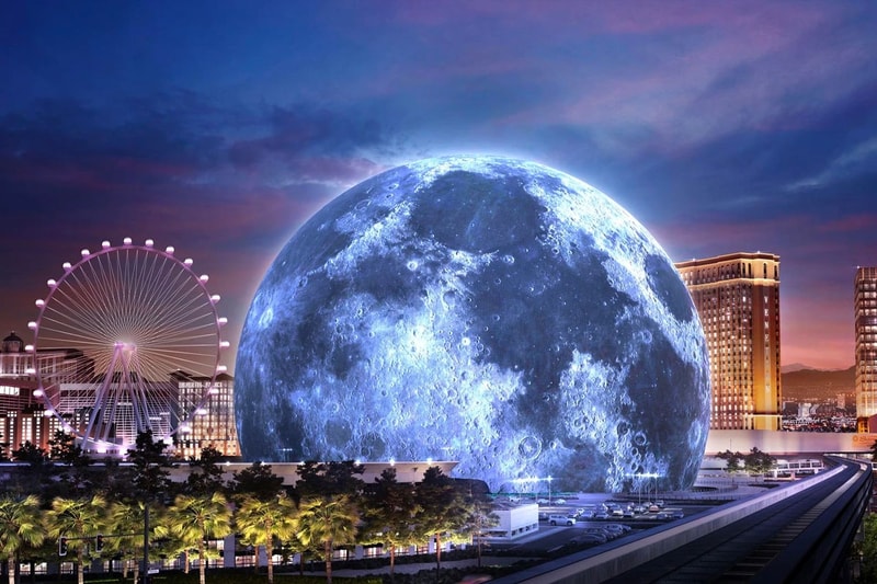 賭城新地標 MSG Sphere 展開點燈儀式
