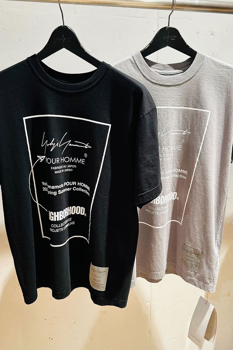 率先近賞 NEIGHBORHOOD x Yohji Yamamoto 最新聯名系列