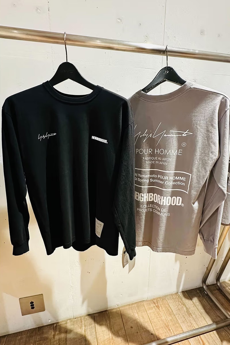 率先近賞 NEIGHBORHOOD x Yohji Yamamoto 最新聯名系列