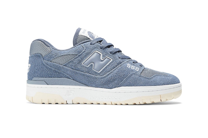 率先近賞 New Balance 550 全新藍色、灰色麂皮迭代
