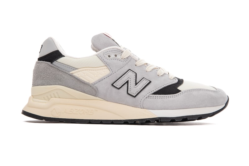 New Balance 998 MADE in USA 推出全新配色「Grey/Cream」