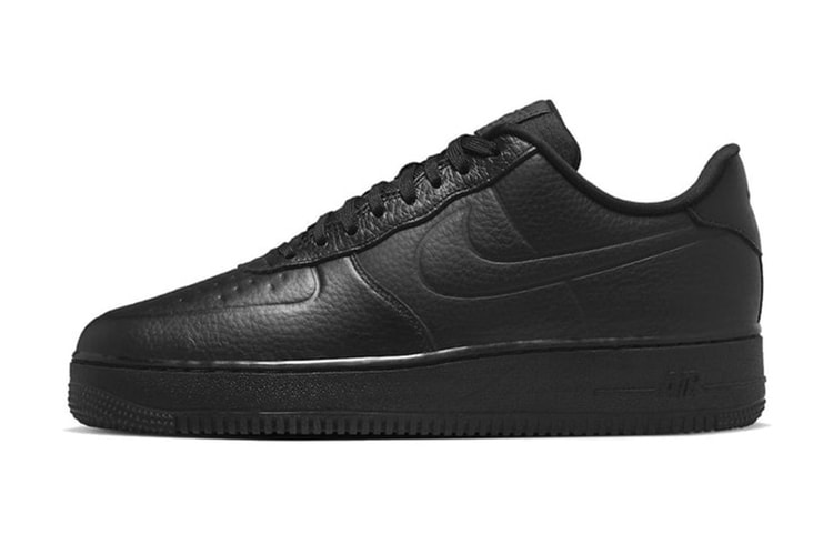 Nike Air Force 1 Waterproof 推出全新配色「Triple-Black」