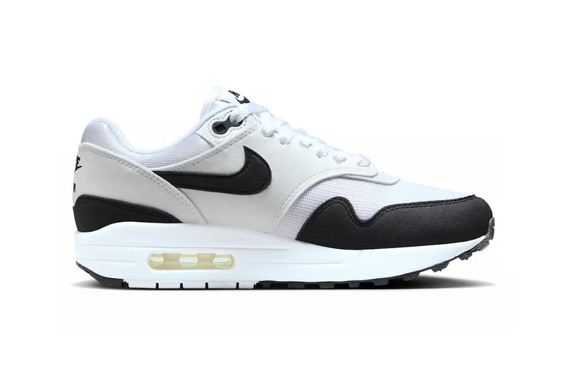 Nike Air Max 1 最新配色「Black/White」正式發佈