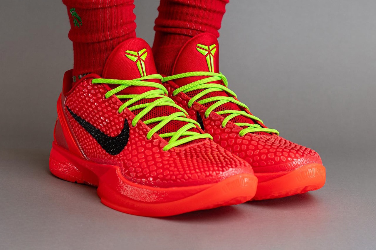 率先上腳 Nike Kobe 6 Protro 最新配色「Reverse Grinch」