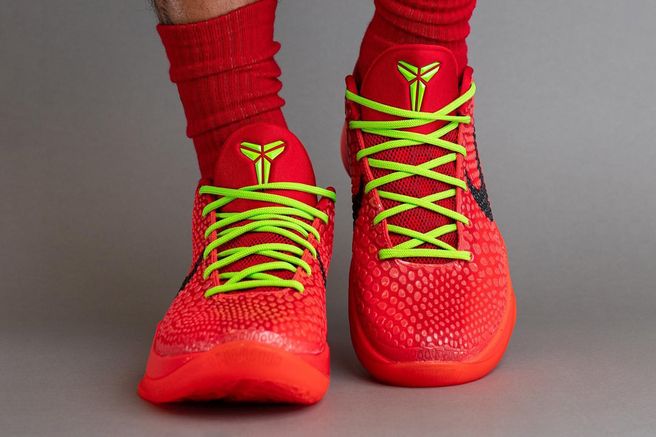 率先上腳 Nike Kobe 6 Protro 最新配色「Reverse Grinch」