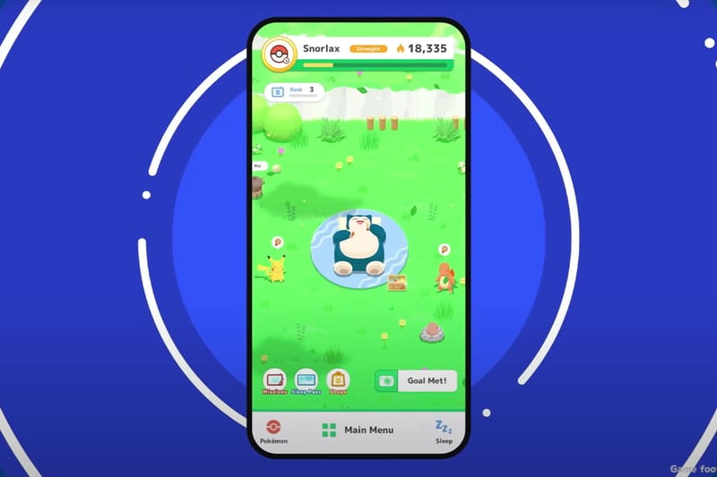 療癒系睡眠遊戲《Pokémon Sleep》遊戲玩法公開