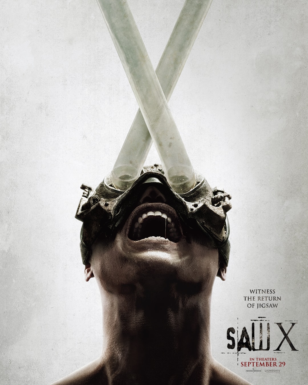 《奪魂鋸/恐懼鬥室》系列電影新作《Saw X》首張宣傳海報正式公開