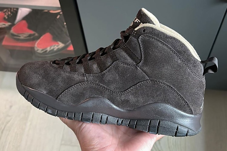 Jordan Brand x SoleFly Air Jordan 10 推出最新聯乘配色「Chocolate」