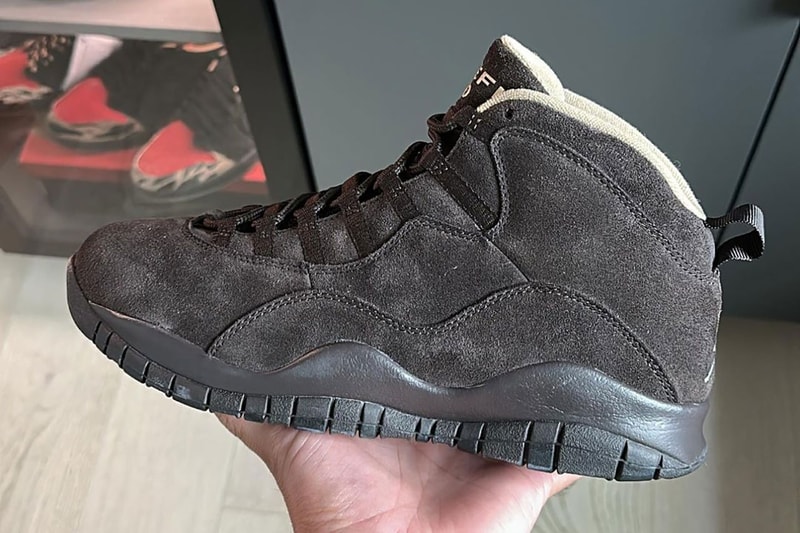 Jordan Brand x SoleFly Air Jordan 10 推出最新聯乘配色「Chocolate」