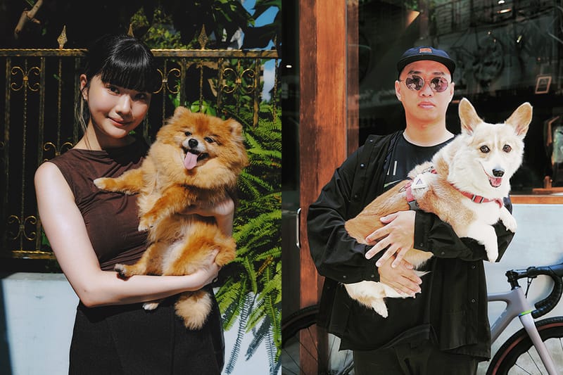 Streetsnaps：日常遛狗穿搭