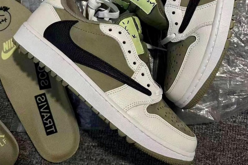 率先近賞 Travis Scott x Air Jordan 1 Low Golf 最新聯名鞋款