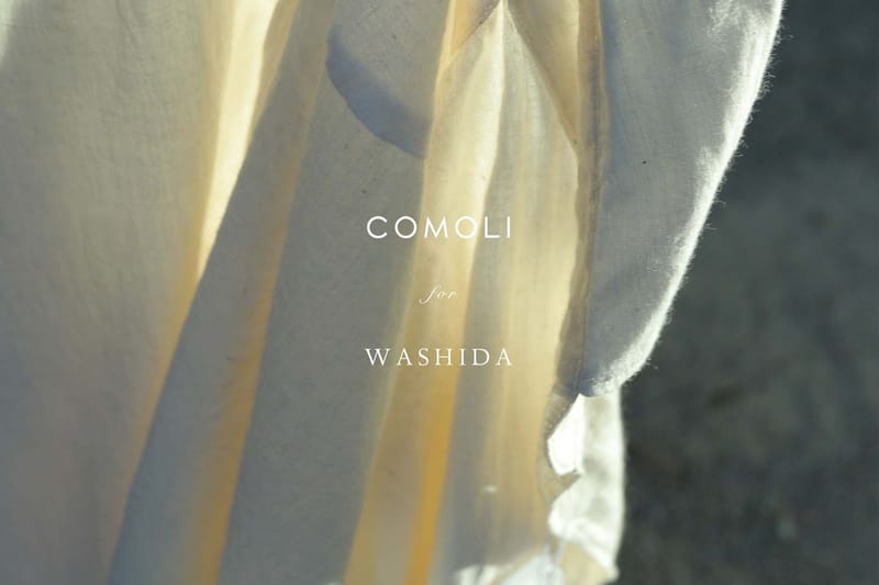 WASHIDA 攜手 COMOLI 打造 16 週年紀念別注襯衫