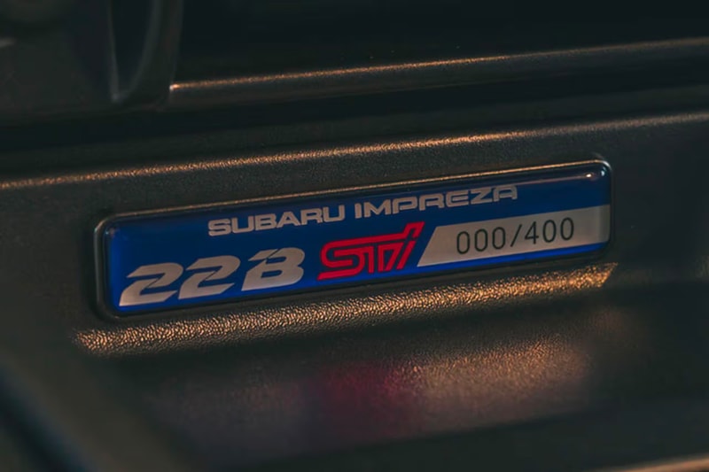 1997 Subaru Impreza 22B-STI 極稀有原型車即將展開拍賣