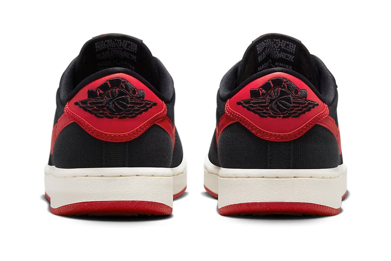 Air Jordan 1 KO Low「Bred」官方圖輯、發售情報正式公佈