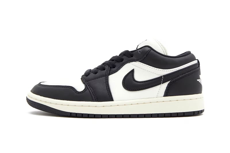 Air Jordan 1 Low 最新配色「Vintage Panda」率先亮相