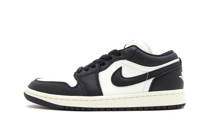 Air Jordan 1 Low 最新配色「Vintage Panda」率先亮相