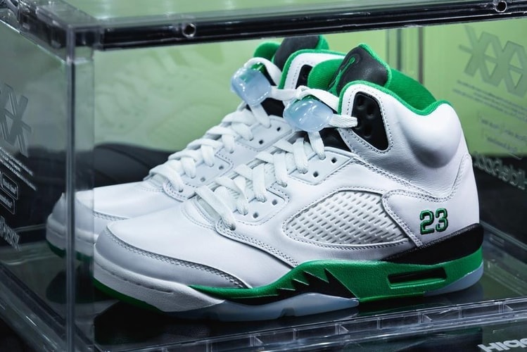 率先近賞 Air Jordan 5 最新配色「Lucky Green」