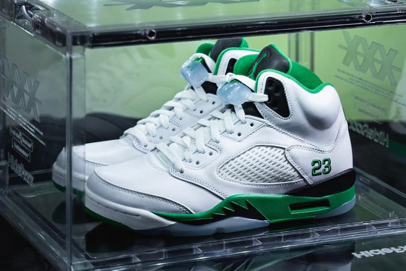 率先近賞 Air Jordan 5 最新配色「Lucky Green」