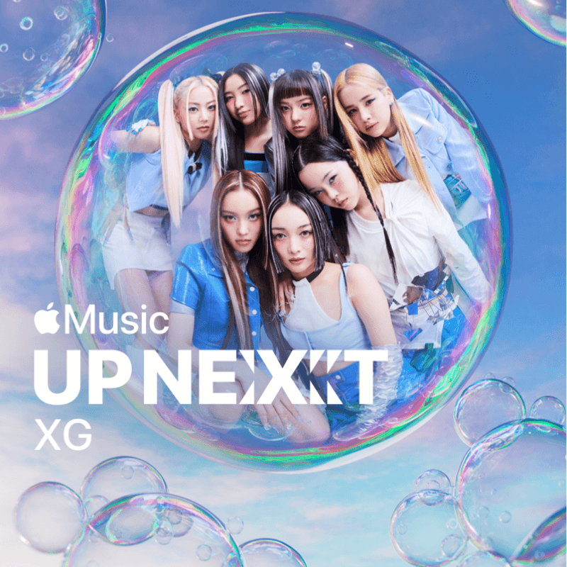 Apple Music 正式宣布最新一期「Up Next」計劃由日本女團 XG 領銜