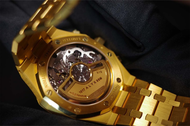 Audemars Piguet 宣佈與時裝品牌 1017 ALYX 9SM 展開跨界合作