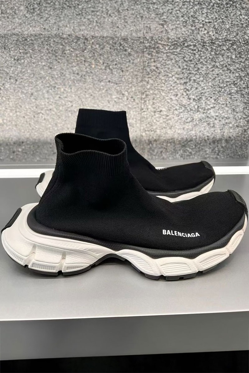 Balenciaga 曝光 Speed Trainer 外觀結合 3XL Trainer 大底改版鞋款