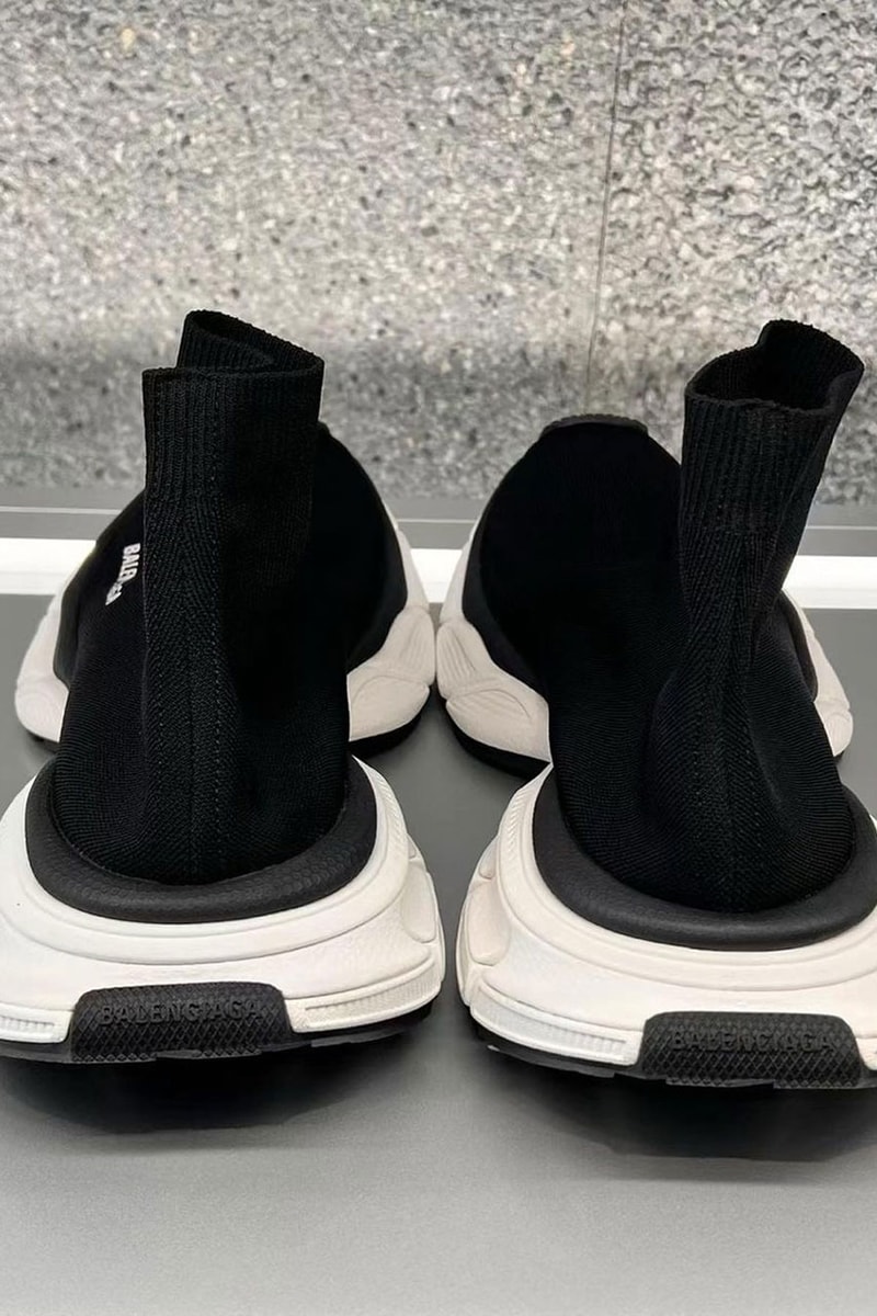 Balenciaga 曝光 Speed Trainer 外觀結合 3XL Trainer 大底改版鞋款