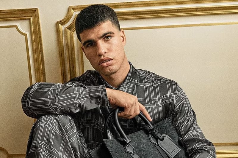 Louis Vuitton 品牌大使 Carlos Alcaraz 演繹 2024 春夏男士正裝系列