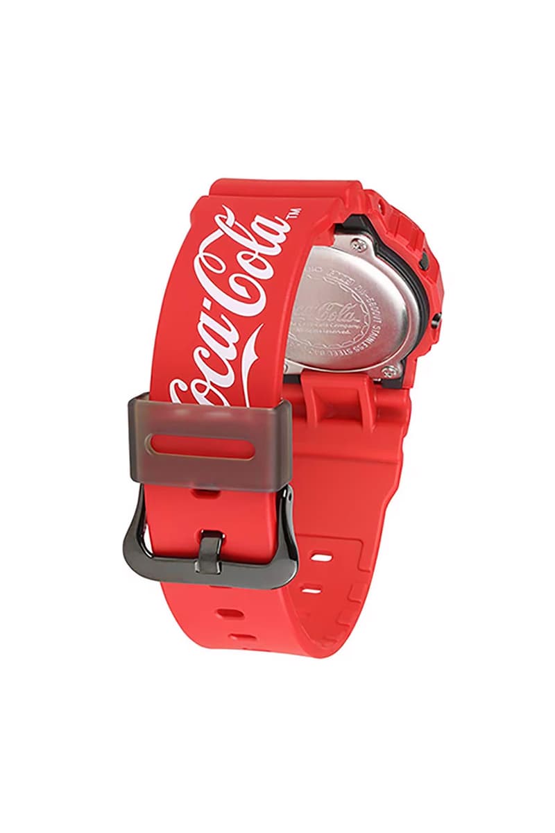 Coca-Cola x G-Shock 最新聯名系列錶款發佈