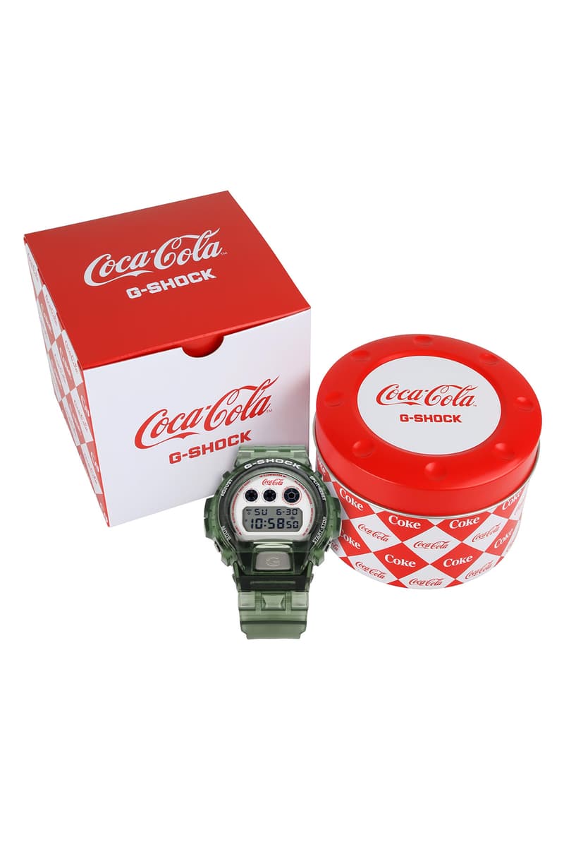 Coca-Cola x G-Shock 最新聯名系列錶款發佈