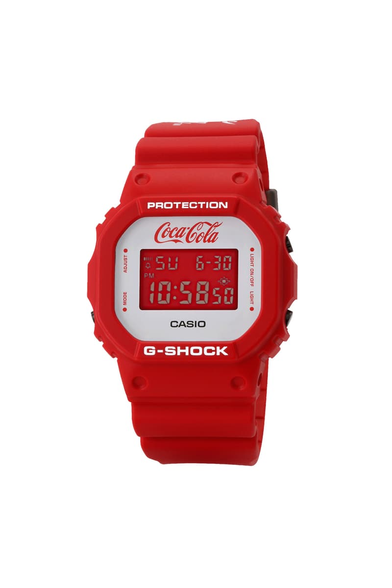 Coca-Cola x G-Shock 最新聯名系列錶款發佈