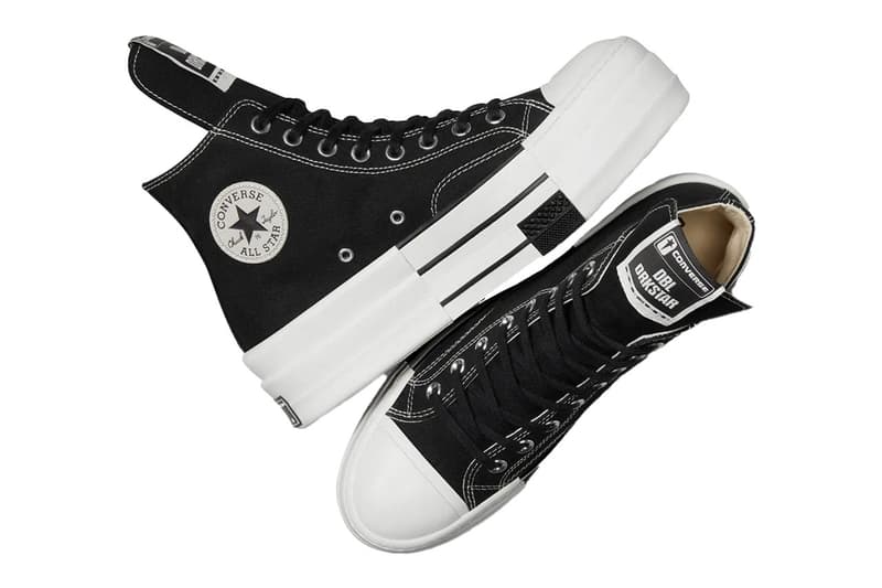 Converse 再度攜手 Rick Owens DRKSHDW 打造全新聯名鞋款 DBL DRKSTAR Chuck 70